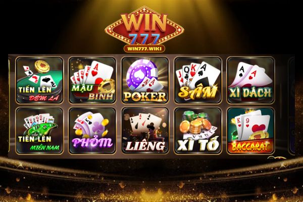 Đôi nét về game bài Win777 - Sân chơi thu hút đông đảo cược thủ